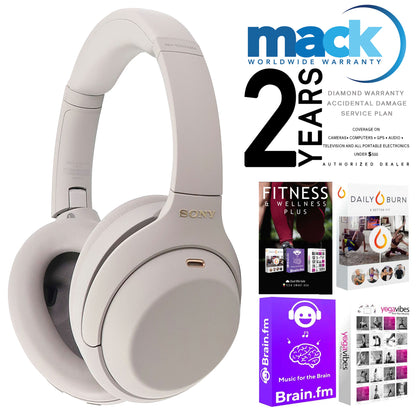 Sony WH-1000XM4 Wireless Noise Canceling Headphones with 2yr Warranty + Software
