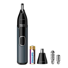 Philips Norelco Nose Trimmer 3000 for Nose, Ears Eyebrows #NT3600/62 (Black) - 2 Units