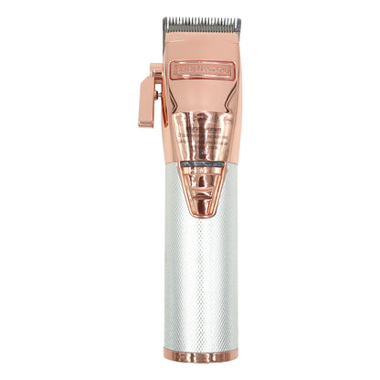 BaByliss Pro ROSEFX+ All-Metal Lithium Clipper FX870NRG with BaByliss Pro Cordless Double Foil Shaver FXFS2RG and BaByliss Pro FOILFX02 Replacement Foil & Cutter FXRF2RG