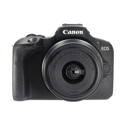 Canon EOS R100 Mirrorless Camera with 18-45mm Lens - Black