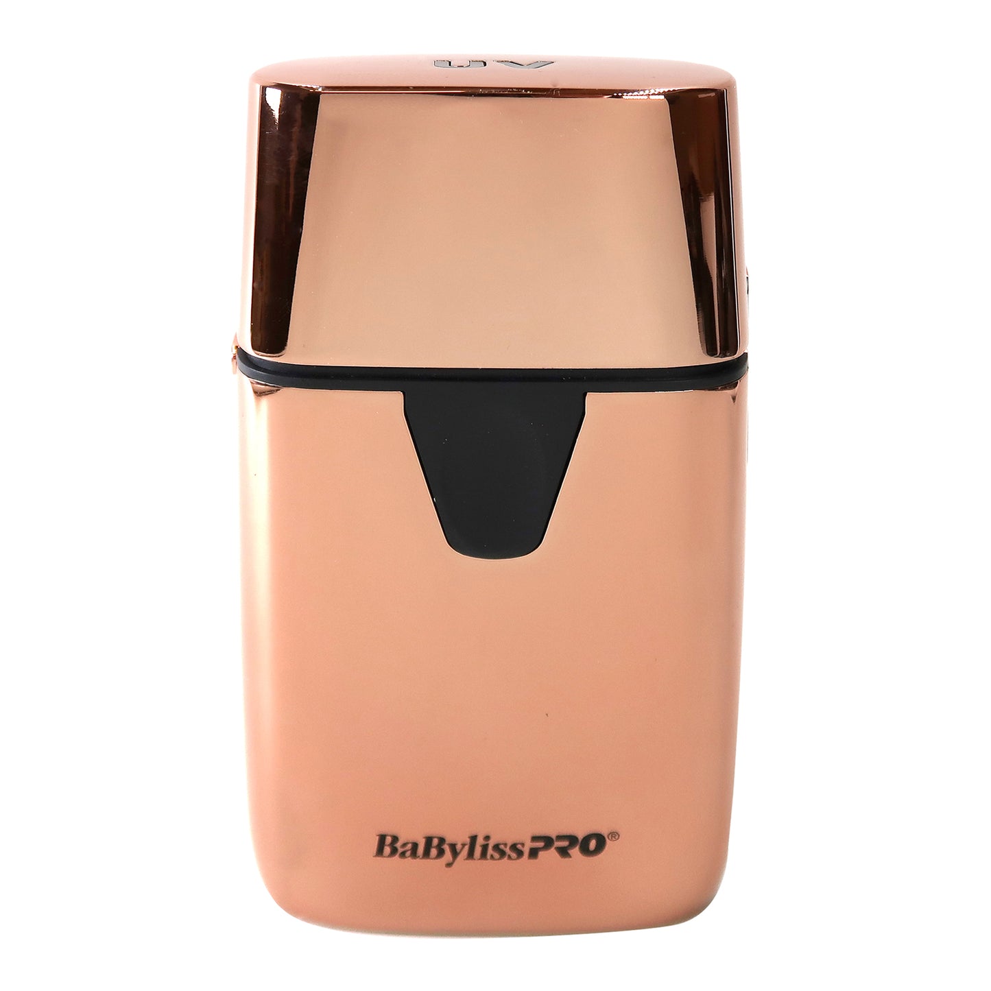 BaByliss Pro LIMITED EDITON UVFOIL UV-Disinfecting Double Foil Shaver #FXLFS2RG (Rose Gold) with UVFOIL Double-Foil Replacement Kit and Neck Duster