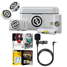 Hollyland LARK M2 DUO 2-Person Wireless Combo Microphone System (2.4 GHz, Ivory White) + Accessories