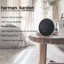 Harman Kardon Onyx Studio 9 - Portable Stereo Bluetooth Home Speaker with Built-in Battery and USB Charging