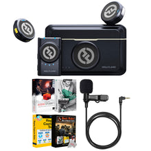 Hollyland LARK M2 DUO 2-Person Wireless Camera-Mount Microphone System - Universal Compatible (2.4 GHz, Shine Charcoal) + Accessoreis