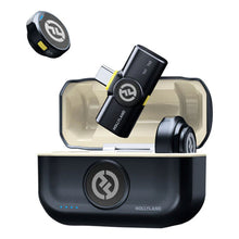 Hollyland LARK M2 2.4GHz 2-Person Wireless Lavalier Microphone System with USB-C Plug & Play (Shine Charcoal) + Accessories