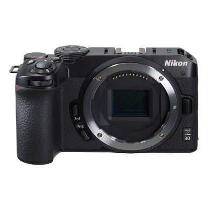 Nikon Z30 Mirrorless Camera with DX 16-50mm Lens (Black) with Sennheiser Professional MKE 200 Mobile Kit and Transcend 32GB SDXC/SDHC Memory Card