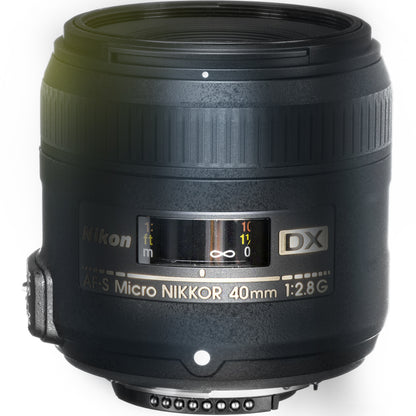 Nikon Z50 II Mirrorless Camera with AF-S DX Micro-NIKKOR 40mm f/2.8G Close-up Lens and F to Z Adapter Enhanced Macro Kit