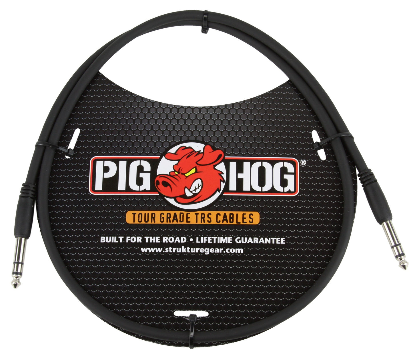 Pig Hog 3ft 1/4" TRS - 1/4" TRS Cable - 10 Units