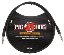 Pig Hog 3ft 1/4" TRS - 1/4" TRS Cable - 8 Units