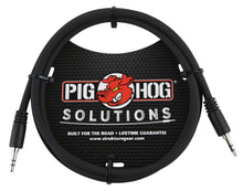 Pig Hog Solutions 3.5mm TRS to 3.5mm TRS Adapter Cable, 9ft - 7 Units