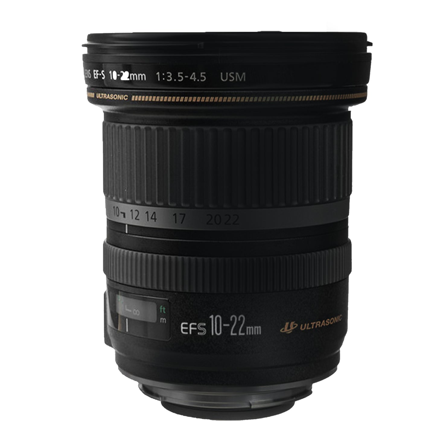 Canon EF-S 10-22mm f/3.5-4.5 USM Lens Bundle for EOS R Cameras – Includes Adapter, 77mm Filters, Lens Hood, Case & Cleaning Kit