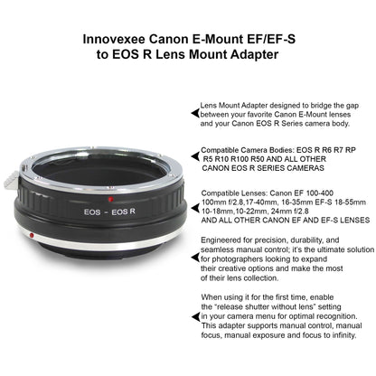 Canon EF-S 10-22mm f/3.5-4.5 USM Lens Bundle for EOS R Cameras – Includes Adapter, 77mm Filters, Lens Hood, Case & Cleaning Kit