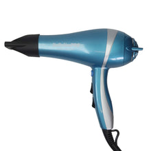 BaByliss Pro Nano Titanium Lightweight Ionic Hair Dryer BNT5548 (Blue) with Babyliss Pro Nano Titanium 1" Spring Curling Iron
