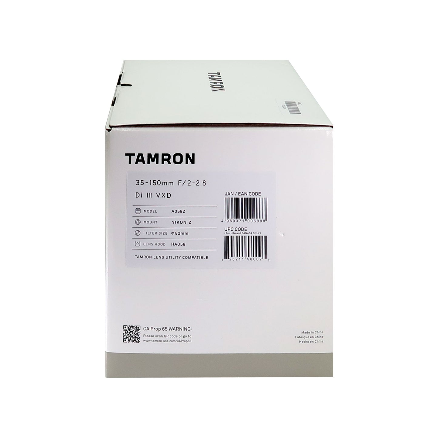 Tamron 35-150mm f/2-2.8 Di III VXD Lens (Nikon Z)
