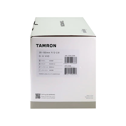 Tamron 35-150mm f/2-2.8 Di III VXD Lens (Nikon Z)