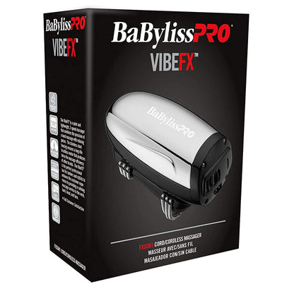 BabyLiss Pro Vibe FX Cord/Cordless Massager FXSSM1 with LIMITEDFX Collection Limited Edition Trimmer and Double Foil Shaver FXDUOFS2TS