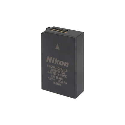 Nikon EN-EL20a Rechargeable Lithium-Ion Battery Pack (7.2V, 1110mAh) - 2 Pack