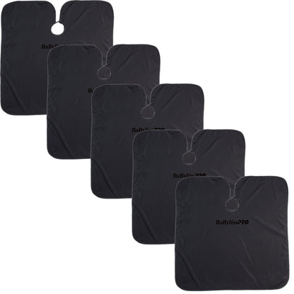 BaByliss Pro Barberology Professional Cutting Cape BBCAPEMB - 5 Pack