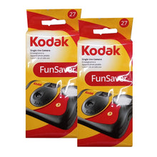 2-Pack Kodak 35mm One-Time-Use Disposable Camera (ISO 800) with Flash - 27 Exposure