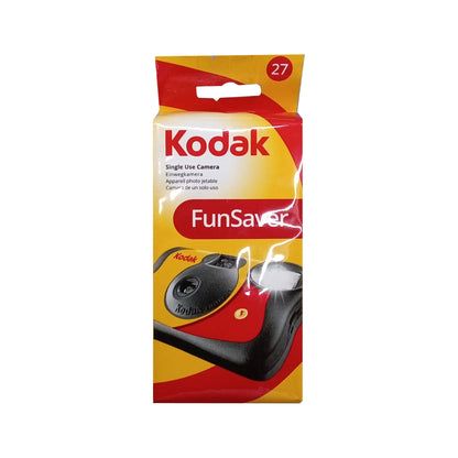 6-Pack Kodak 35mm One-Time-Use Disposable Camera (ISO 800) with Flash - 27 Exposure