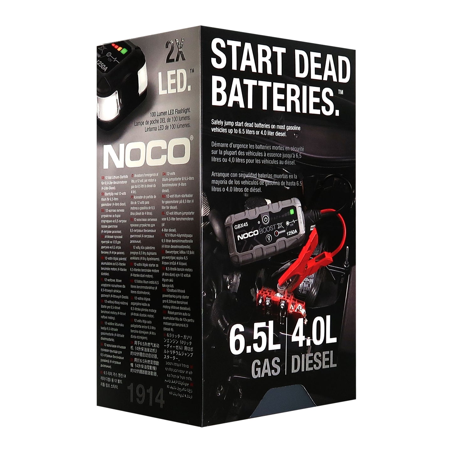 NOCO Boost X GBX45 1250-Amp 12V UltraSafe Jump Starter
