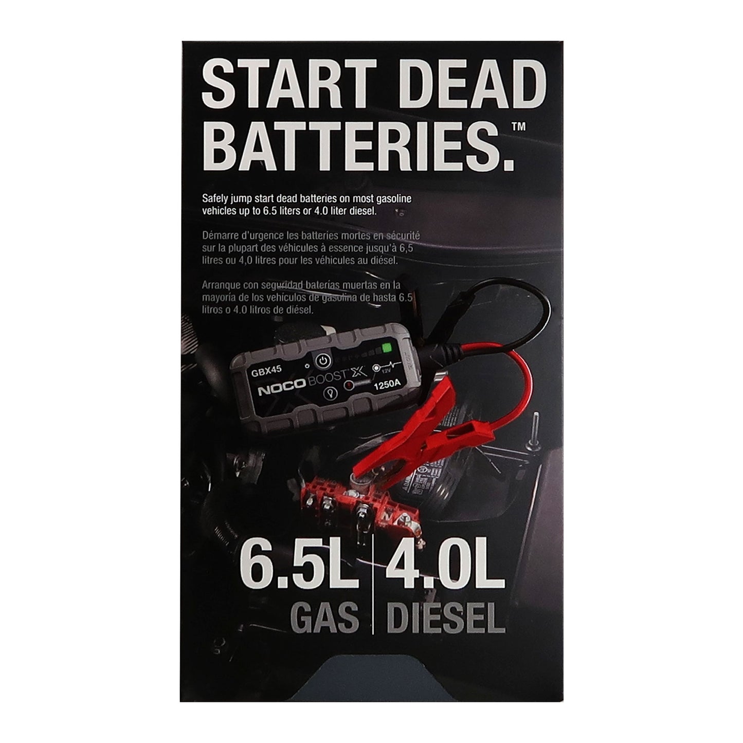 NOCO Boost X GBX45 1250-Amp 12V UltraSafe Jump Starter - 3 Pack