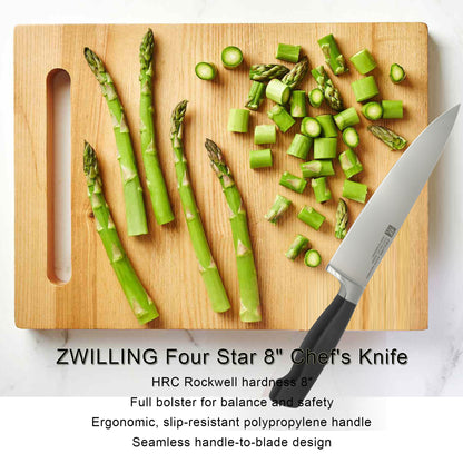 3x ZWILLING Four Star 8" Chef's Knife