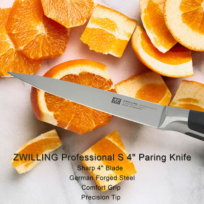 ZWILLING Professional S 4" Paring Knife - 3 Units