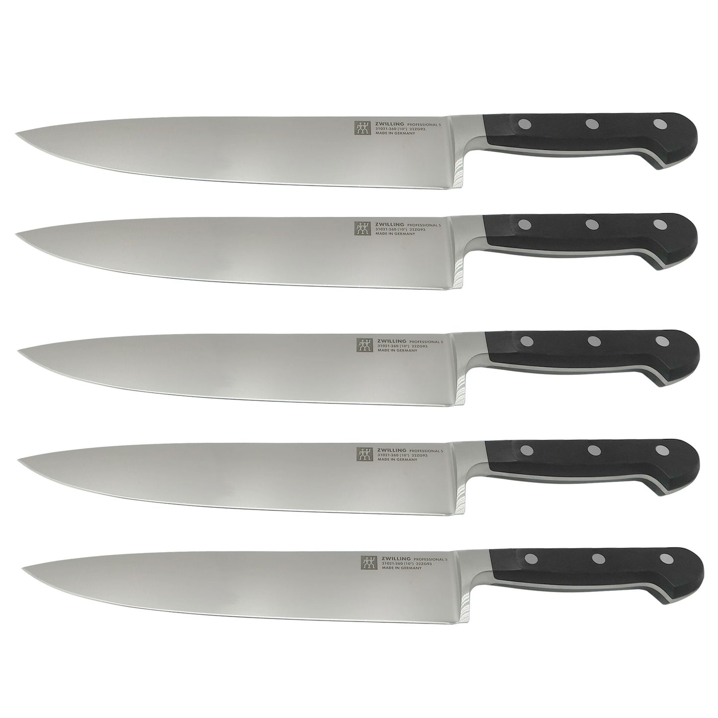 ZWILLING Professional S 10'' Chef's Knife - 5 Units