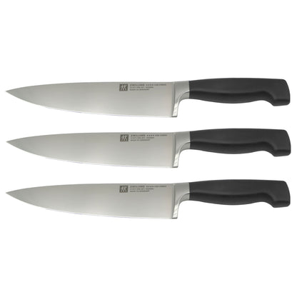 3x ZWILLING Four Star 8" Chef's Knife