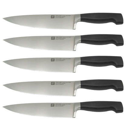 5x ZWILLING Four Star 8" Chef's Knife