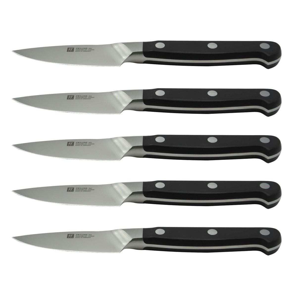 5x ZWILLING Pro 3" Paring Knife