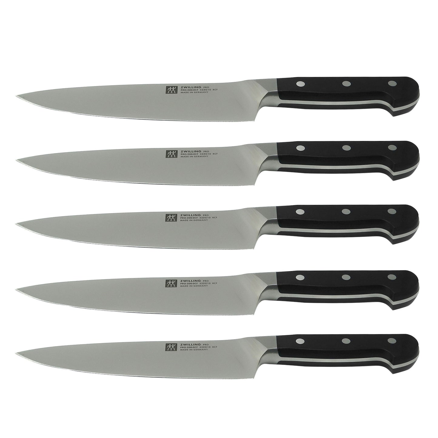ZWILLING Pro 8" Traditional Chef's Knife - 5 Units