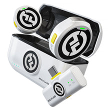 Hollyland LARK M2 DUO 2-Person Wireless Microphone System with USB-C Connector (2.4 GHz, Ivory White)