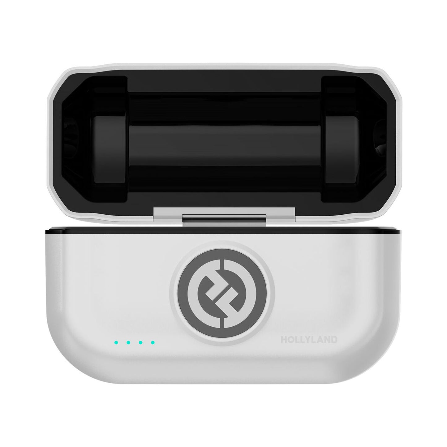 Hollyland LARK M2 DUO 2-Person Wireless Microphone System with USB-C Connector (2.4 GHz, Ivory White) + Hollyland Lavalier Microphone: Omni Sound, Wide Compatibility (3.5mm)