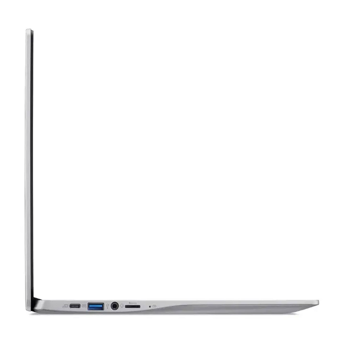 Acer Chromebook 315 15.6" Full HD Laptop - Intel Celeron N4500, 4GB LPDDR4X, 64GB eMMC (Sparkly Silver) with Protective Case