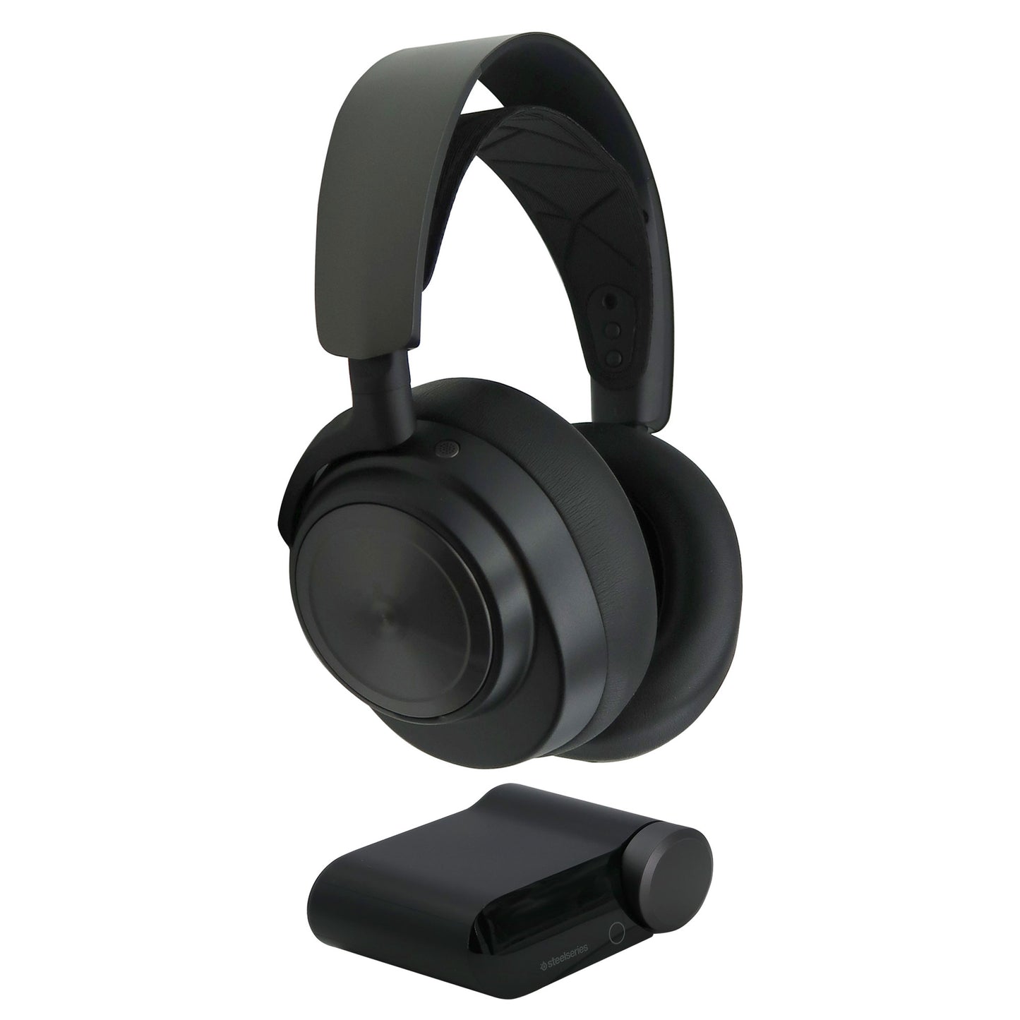 SteelSeries Arctis Nova Pro Wireless Multi-System Gaming Headset for PC, PS5, PS4, Switch, Mobile - Premium Hi-Fi Drivers - Active Noise Cancellation - Two Battery System - Black