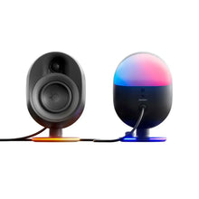 SteelSeries Arena 7 Reactive RGB Illuminated 2.1 Gaming Speakers with Powerful Bass, Subwoofer, and Bluetooth - For PC, PlayStation, Mobile