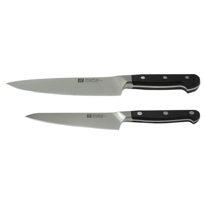 ZWILLING Pro 5.5" Compact Chef's Knife with ZWILLING Pro 8" Traditional Chef's Knife