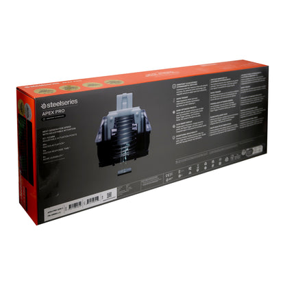 SteelSeries Apex Pro Full Size Wired OmniPoint Gaming Keyboard Gen 3 (Black) + SteelSeries Arctis Nova 3 Wired Gaming Headset - Black