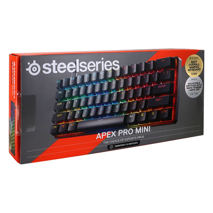 SteelSeries Arctis Nova 5 Wireless Gaming Headset - Black + SteelSeries Apex Pro Mini Wired OmniPoint Gaming Keyboard Gen 3 (Black)