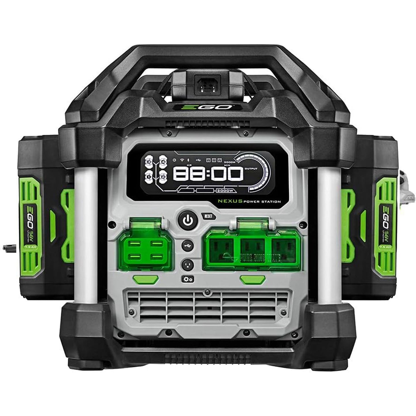 EGO Power+ Nexus Portable Power Station for Indoor and Outdoor Use (PST3042) - 2 7.5Ah Batteries Included