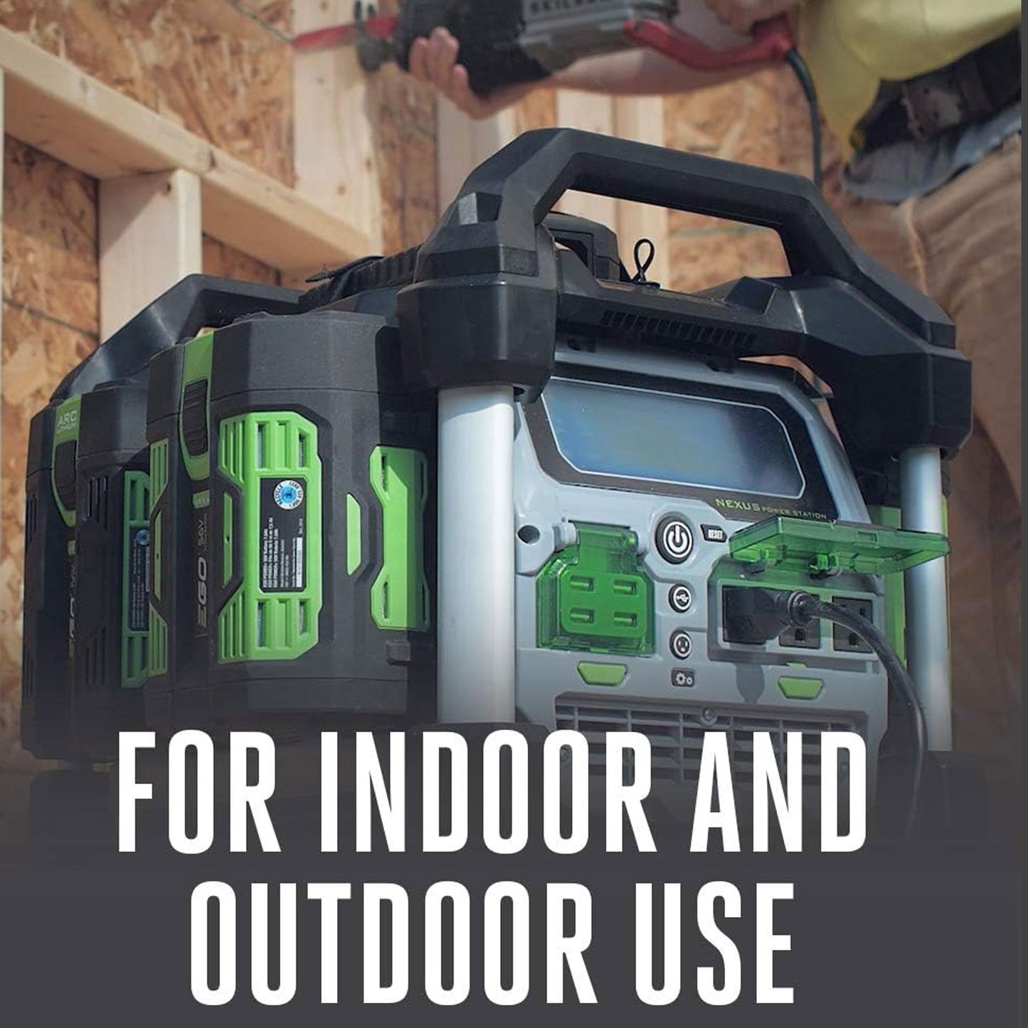 EGO Power+ Nexus Portable Power Station for Indoor and Outdoor Use (PST3042) - 2 7.5Ah Batteries Included