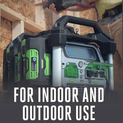 EGO Power+ Nexus Portable Power Station for Indoor and Outdoor Use (PST3042) - 2 7.5Ah Batteries Included