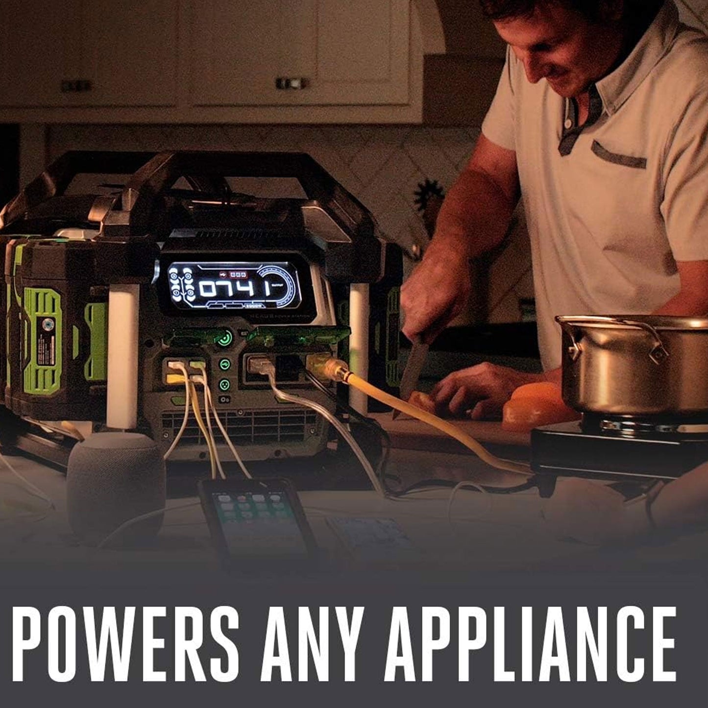 EGO Power+ Nexus Portable Power Station for Indoor and Outdoor Use (PST3042) - 2 7.5Ah Batteries Included