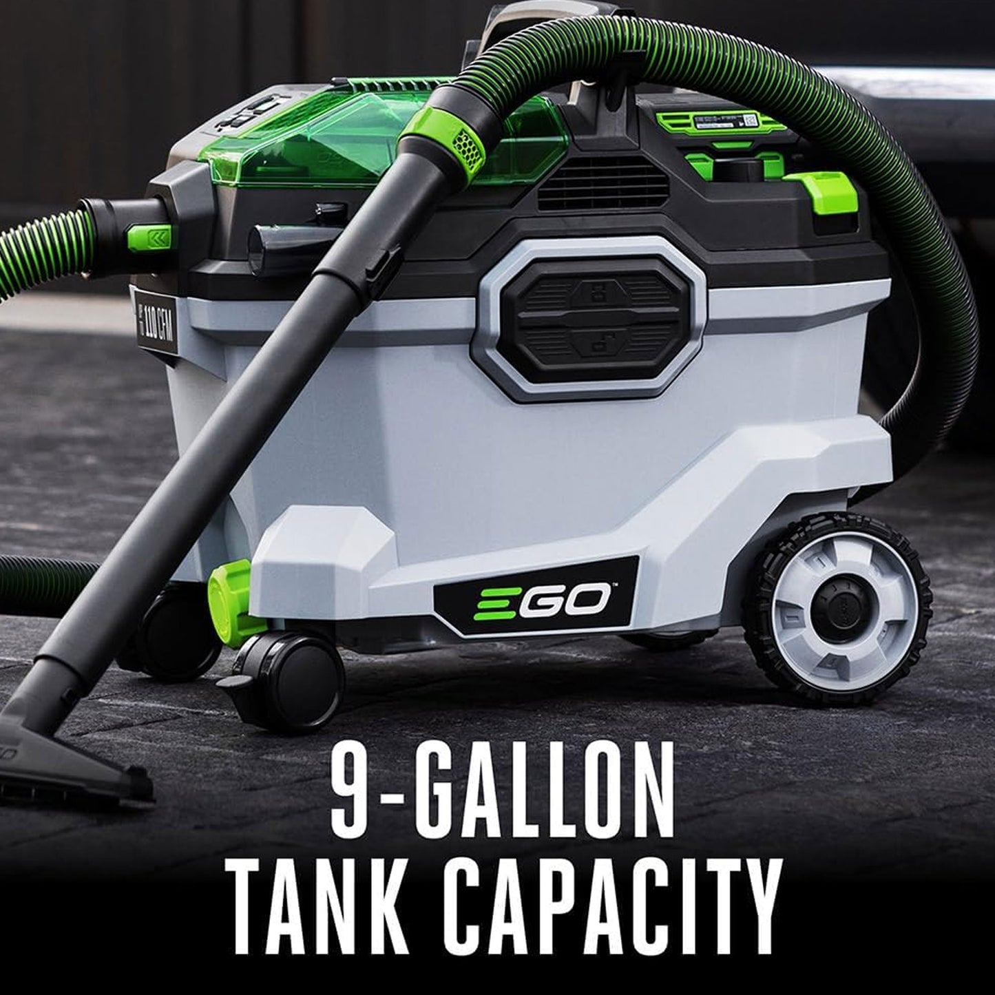 EGO Power+ Portable Cordless Wet/Dry 9 Gallon Shop Vacuum Tool Only (WDV0900)