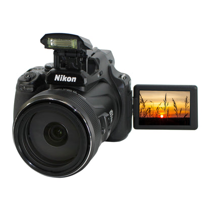 Nikon COOLPIX P1100 16MP Digital Camera (Black) Complete Photo Editing Kit