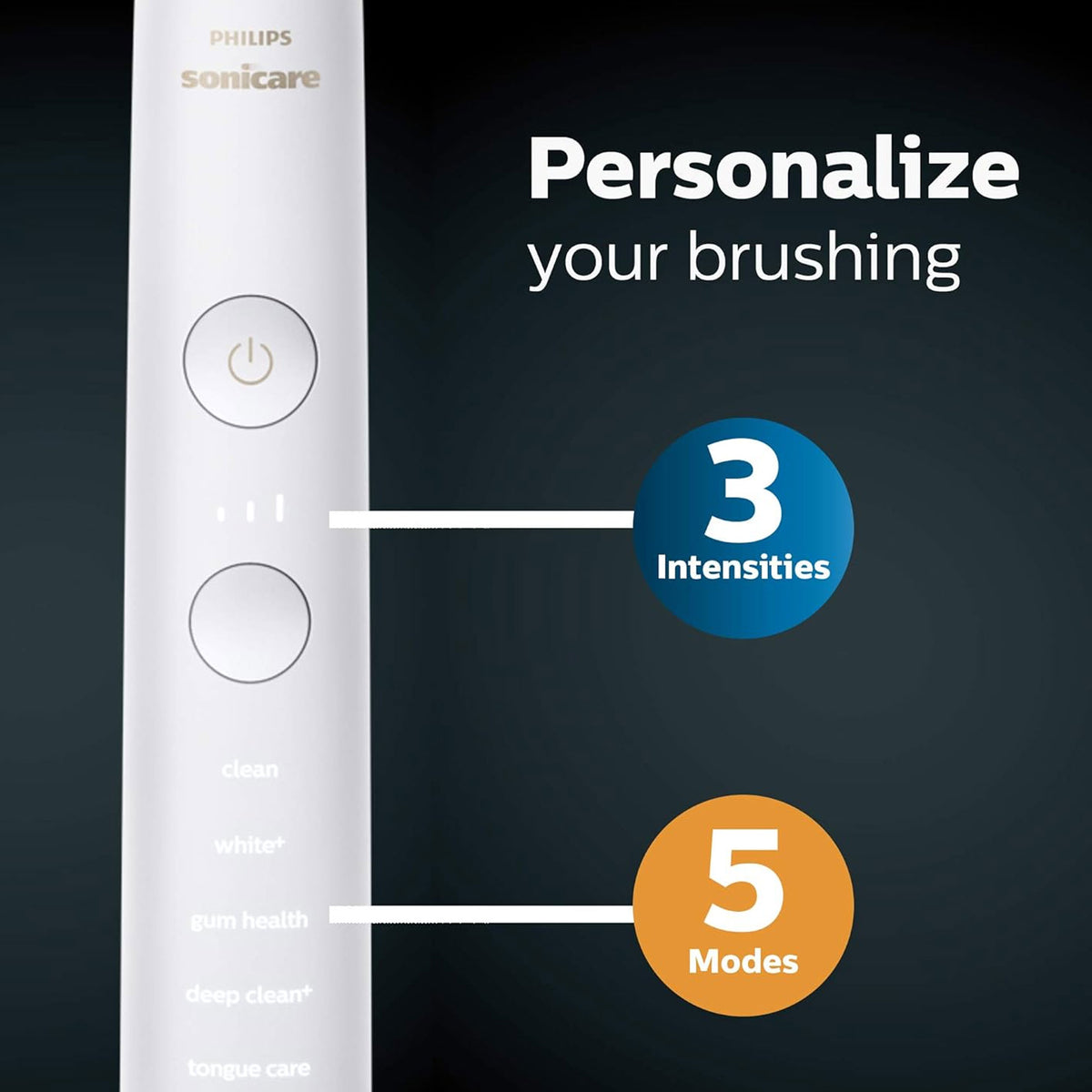 Philips Sonicare DiamondClean Smart 9500 Rechargeable Electric Power Toothbrush, Rose Gold, HX9924/61