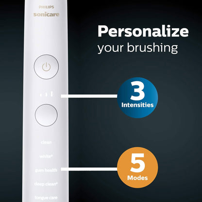 Philips Sonicare DiamondClean Smart 9500 Rechargeable Electric Power Toothbrush, Rose Gold, HX9924/61