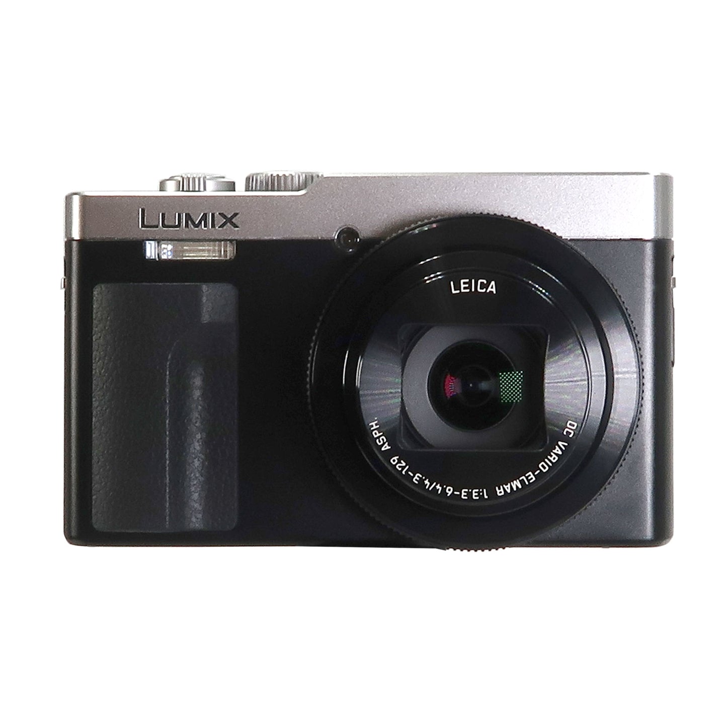 Panasonic Lumix ZS99 20.3MP 30X Optical Zoom Digital Camera (Silver) + Transcend 64GB 300S SDXC Class 10 Memory Card